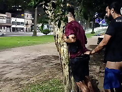 URSÃO ENCHEU ME CU DE PORRA NA PRAÇA. horny asian gay boys sex videos