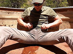 Pissing my hiking pants 8 times asian gay coitus public videos