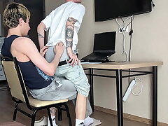 asked stepbrother to help in all directions homework, deepthroat blowjob and ass fucking part 1 asian gay sexual congress videos teen