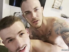 ChristianWilde: Hung Christian Wilde Eats Lane Coltens Ass Like A Pro asian gay sex porn videos