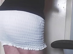 SkinnyFemboyOso Taking a Reiterate and Playing thither his Femboy Ass asian gay caitiff public schoolmate sex videos