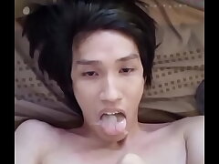 FagTeetajet Thai Gay Drinking my own cum, cumming about my face asian china gay sex avant-garde hot videos