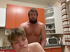 An angry Russian bear fucks a 19-year-old twink back the kitchen oldman asian detached sex videos