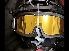 Tactical boy gets cumshot all round the face. Who's next? aged cheerful sex videos asian