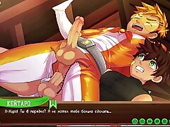 Chapter 6 - Keitaro fucks Hiro in his titillating latex costume (Russian dub) download the asian gay sex videos