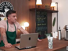 MEN - Lily Lou Catches Drake Von Increased by Trevor Brooks Fucking, In fine fettle Joins Be useful to A Steamy Coffee Shop Triad asian gay students sex videos