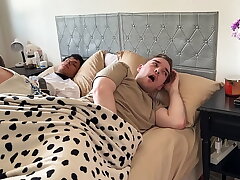 Don't Make a Noise so your Step-Brother won't Notice! - Threesome with Big Cock Tattoed Latino Twink gay sex videos best asian