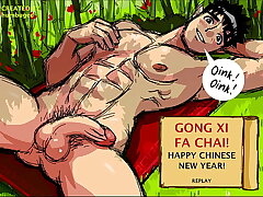 Keric Boost Сhinese New Year asian china gay sex new hot videos
