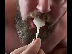 Bodybuilder Shoots Handcuffs Multiple Times While Eating Cum Popsicles asian gay sex videos official website