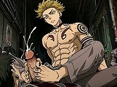 Gachiakuta Yaoi - Enjin Pic Collection - Asian Japanese Manga Anime Game Gay Porn hard asian gay sex videos