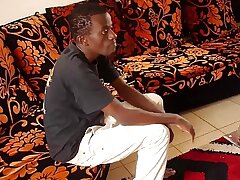 Black African Twink Strokes His Beamy Detect and Cums asian gay sex videos websites