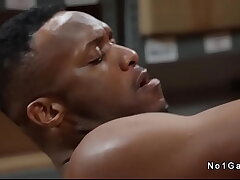 Interracial gay anal sex of co workers about stockroom black asian gay sex videos